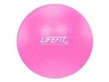 GYMNASTICKA LOPTA,55cm,ruzova - F-GYM-55-02