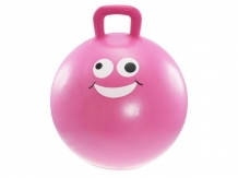 JUMPING BALL,45cm, ružový - F-GYM-J145-01