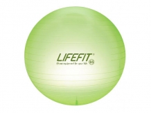 GYM.LOPTA TRANSPARENT,65cm,sv.zelena - F-GYM-T65-01