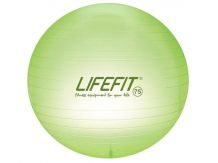 GYM.LOPTA TRANSPARENT,75cm,sv.zelena - F-GYM-T75-01
