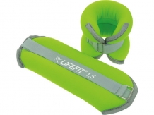 ZATAZ  RUKY-NOHY,neopren,2x1,5kg,sv.zel - F-ZAT-NA03-02