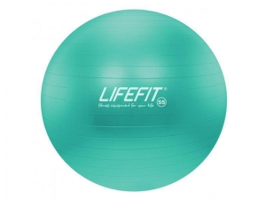 GYMNASTICKA LOPTA,55cm,tyrkys - F-GYM-55-03