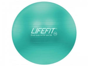 GYMNASTICKA LOPTA,75cm,tyrkys - F-GYM-75-03