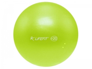 OVERBALL-GYMNA.LOPTA,20cm,sv.zelena - F-GYM-O20-01