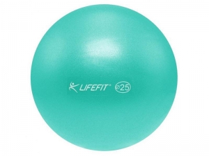 OVERBALL-GYMNA.LOPTA,25cm,tyrkys - F-GYM-O25-03
