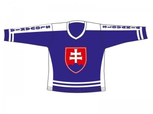 Hokej.dres SR 4 modrý M - FVDRES-SR-4-M