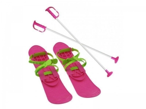 DETSKE LYZE SET BIG FOOT fialo - KLUZ-SKI42-2