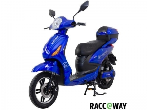 EL.MOTOCYKEL E-MOPED MODRY/LESK - MOTOE-1M-05-12