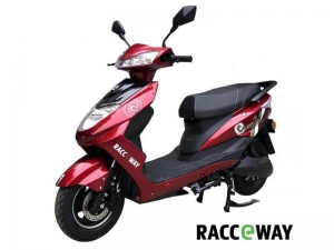 EL.MOTOCYKEL CITY 21, cerveny - MOTOE-3-01-RO