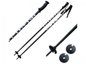 Zjazdové palice CALTER 100 cm čierne - SH-XSKI-100-3