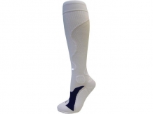 Kompr.ponožky Wave biele v.35-38 - PONOZKY-5-S