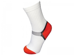 Športové ponožky biele v.42-44 - PONOZKY-1-L
