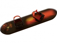 Detský snowboard čierny - SNOWBOARD-2